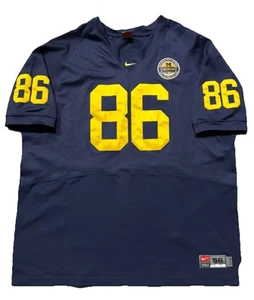 Camiseta de fútbol vintage Nike Michigan Wolverines. #86 azul. NCAA. Hombre 3XL. (56) - Imagen 1 de 14