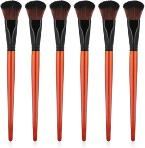 6 Pcs Mop Brush for Acrylic Painting 1 Inch Blending Paint Red a - Bild 1 von 7