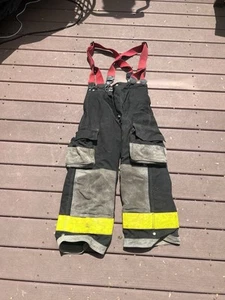 Vintage 1989 Cairns Fireman’s Pants Size Small FDNJ Retired Firefighter Trouser - Picture 1 of 11