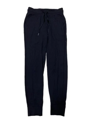 Lululemon Pants Womens Size 6 Black Flex Nylon Drawstring Yoga 30x32 - Image 1 of 3