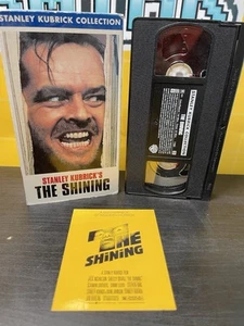 The Shining, 1980 (VHS, 1999) Horror, Thriller, Jack Nicholson, Shelley Duvall - Foto 1 di 2