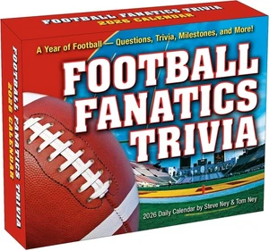 Fútbol Fanáticos Trivia - 2026 Daily Escritorio Calendario - Nuevo - 944377 - Picture 1 of 2