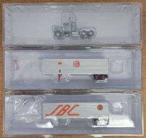 N TRAINWORX 57984 Sandy Smith Peterbilt 379 & 40268-02 40279-01 trailers - Picture 1 of 1
