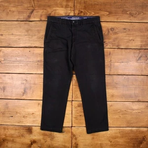 Vintage Haggar Suit Pants Trousers 34x30 Slim Fit Unisex Tapered Grey - Picture 1 of 9