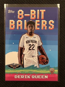 2025-26 Topps Basketball Derik Queen #8B-39 8-Bit Ballers RC - Picture 1 of 1