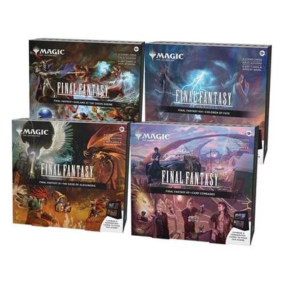 Magic the Gathering Final Fantasy Scene Box Display 4X ENG - Immagine 1 di 4