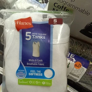 Hanes Boys EcoSmart Tank 5-Pack - Picture 1 of 1