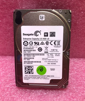 Strong-IT Seagate ST2000NX0253 2TB 6Gps SATA 2.5" HDD - Image 1 of 3