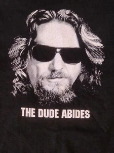 Vintage The Big Lebowski Tee 2XL The Dude Abides Movies Cinema Cult Classic Film - Picture 1 of 10