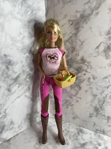 2010 Barbie Walking Tawny Horse RIding Doll Outfit Pants Equestrian Boots T3579 - Picture 1 of 15