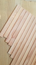 1/12 Dolls House Miniature Victorian Wood Skirting Board 22 x Off Cuts