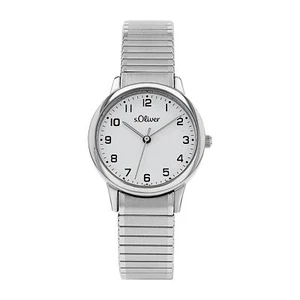 s.Oliver Damen Uhr Armbanduhr Edelstahl silber 2038596 - Bild 1 von 4