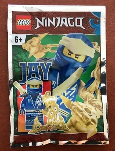 FIGURINE LEGO MINIFIGURE POLYBAG FOIL 892289 NINJAGO NINJA JAY AU SABRE GOLD - Imagen 1 de 1