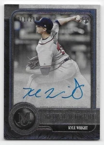 2019 Topps Museum Collection Archival Autograph AAKW Kyle Wright #211/299 - Bild 1 von 1