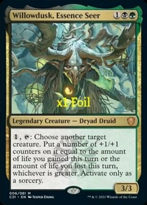 MTG Foil Commander 2021 C21 Willowdusk, Essence Seer MINT - Picture 1 of 1