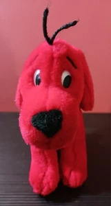 Vtg CLIFFORD the BIG RED DOG Plush 7" Toy SCHOLASTIC 1997 Sidekicks Stuffed - Picture 1 of 11