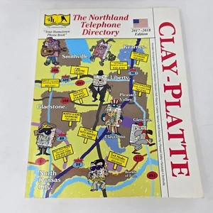 Kansas City Phone Book 2017-2018 Clay-Platte Directory Marketing Inc 816 Area - Picture 1 of 8
