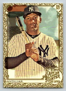 2019 Topps Allen and Ginter Gold Border #124 Miguel Andujar (ref 175069) - Picture 1 of 2