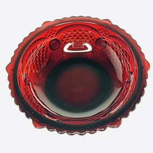 Avon 1876 Cape Cod Collection Ruby Red Small 5" Dessert Fruit One Single Bowl  - Picture 1 of 4