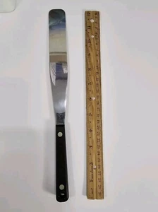 Coltello per glassa selce spatola per torta spargitore per decorazione acciaio inox USA - Foto 1 di 8