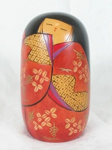 Kokeshi Doll Vintage Creative by Miyashita Hajime 6 in - Picture 1 of 6