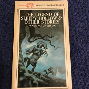 The Legend of Sleepy Hollow and Other Stories (1968) easy eye larger type - Picture 1 of 3