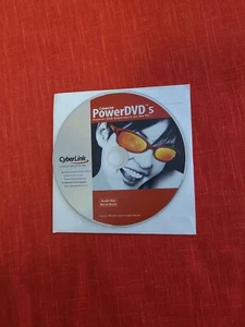CYBERLINK POWERDVD 5 FOR WINDOWS 98, 2000 WITH KEY - Picture 1 of 1
