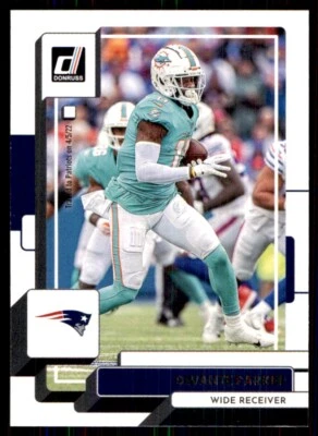 2022 Donruss DeVante Parker New England Patriots #122 - Image 1 of 2