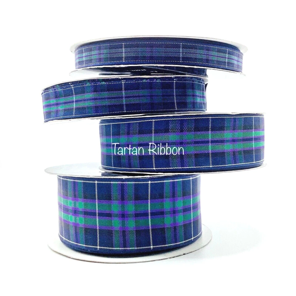 Highland Pride of Scotland Tartan Ribbon~Choice of Widths/Lengths~Free Postage - Image 1 of 1