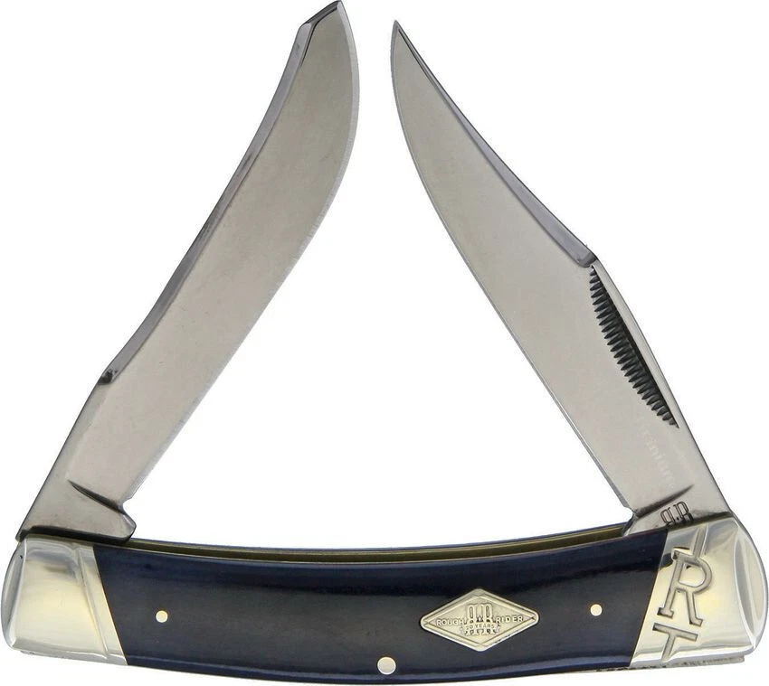Rough Rider RR1775 Large Moose Black Titanium Folding Pocket Knife - Image 1 of 1