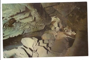 Earthquake Attic Cave Blue Hole River SENECA CAERNS Bellevue Ohio OH Postcard - Picture 1 of 2