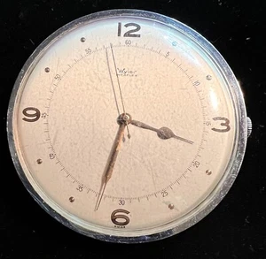 Vintage Wyler Rare Salesman Sample 60mm Display Movement Watch - Picture 1 of 7
