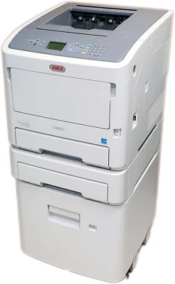 OKI ES7131dnw SW Laserdrucker gebraucht - Bild 1 von 2