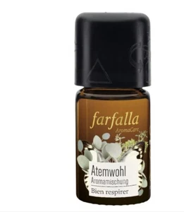 farfalla Naturkosmetik - bleib gesund Sandelholz Atemwohl Aromamischung - 5 ml - Bild 1 von 1
