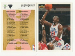 1991/92 Upper Deck Michael Jordan All-Star Cards #48 MJ! GOAT! BULLS - Picture 1 of 1