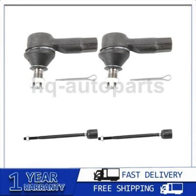 For 1990 1991 1992 1993-1995 Suzuki Swift 4x Inner Tie Rod End Outer Tie Rod End - Image 1 of 4