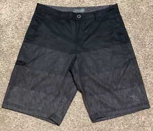 DA HUI HYBRID SHORTS Mens 32 Length 20” Inseam 11” Black - Picture 1 of 18