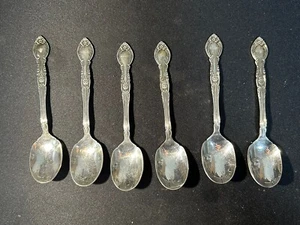 Antique Grosvenor Set Of Six Cake spoons - Picture 1 of 3