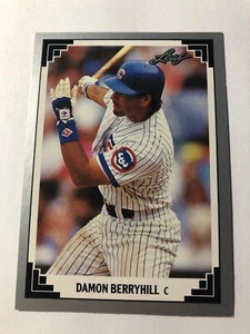 1991 Leaf Damon Berryhill Baseball Card #156 Chicago Cubs - Picture 1 of 2