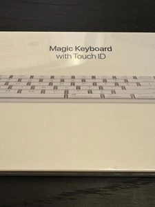 SEALED New Apple Magic Keyboard with Touch ID and Numeric Keypad (Full Size) - Afbeelding 1 van 4