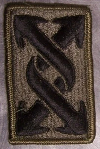 Embroidered Military Patch U S Army 143rd Sustainment Command NEW muted - Picture 1 of 1