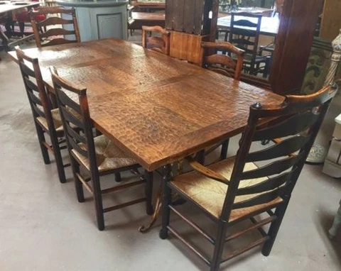 Sliding Barn Door | Tabletop | Desk | Gorgeous Hand-Hewn Hardwood Cover