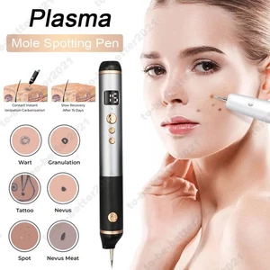 LCD Laser Plasma Skin Tag Remover Age Spot Machine Mole Wart Tattoo Removal Pen - Picture 1 of 12