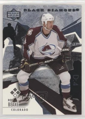 2003-04 Upper Deck Black Diamond Rob Blake #142 HOF - Image 1 of 2