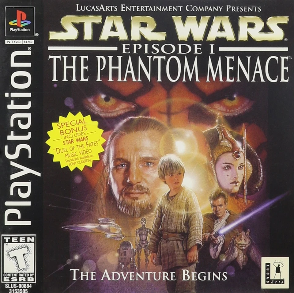 Star Wars Episode I: The Phantom Menace - PlayStation - Image 1 of 2