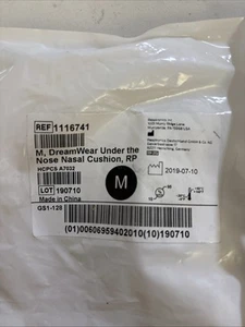2 Philips Respironics DreamWear Under the Nose Nasal Cushion 1116741 Medium NEW - Picture 1 of 3