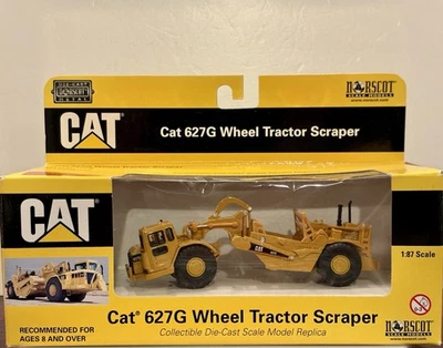 HO Norscot Caterpillar Cat 627G Wheel Tractor Scraper 1/87 Scale 55134 - Image 1 of 4