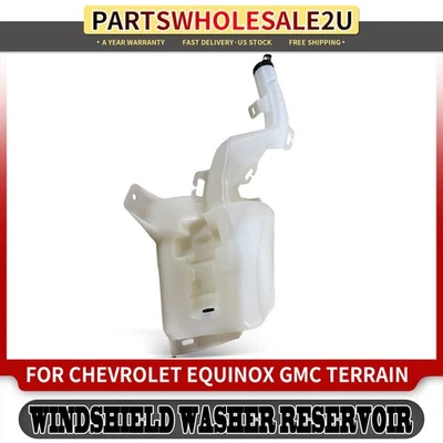 Depósito de lavadora de parabrisas con tapa para GMC Terrain Chevrolet Equinox 2016-2017 Foto 1 de 4