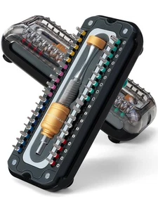 37PCS Precision Screwdriver Kit, Durable S2 Steel Microbits, with Low-Gravity... - Picture 1 of 7