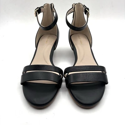 Women's Cole Haan Abriella Leather Wedge Sandals, Size 7 - Image 1 of 4